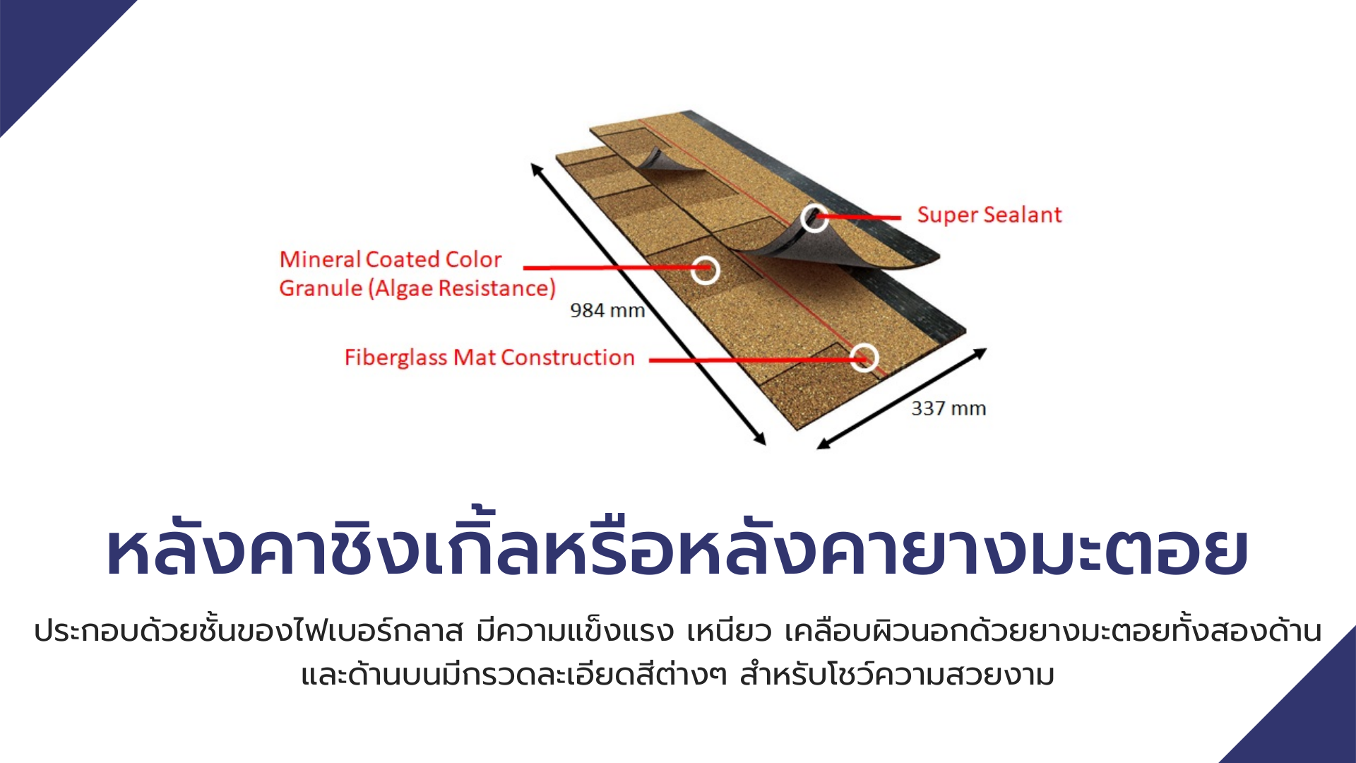 เกี่ยวกับหลังคาชิงเกิ้ลรูฟ